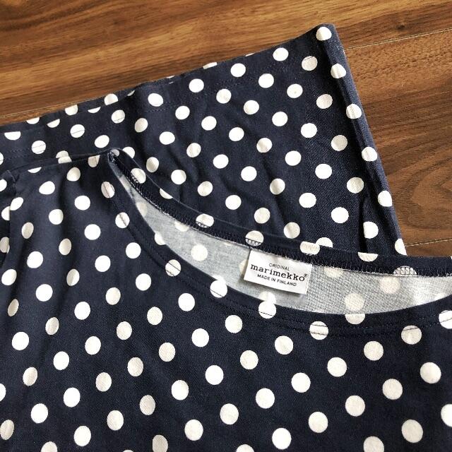 marimekko ドット ワンピース チュニック カットソー