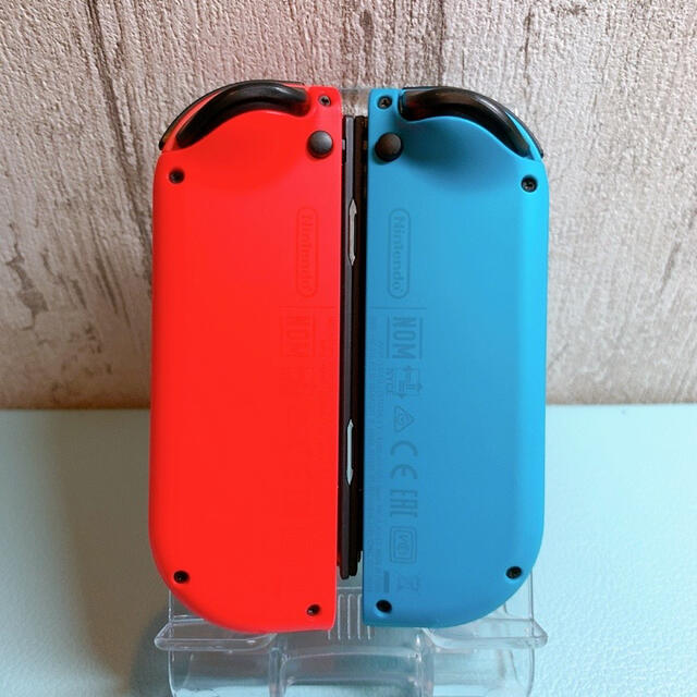 【美品】 Switch ジョイコン Joy-Con L R右左 レッド ブルー