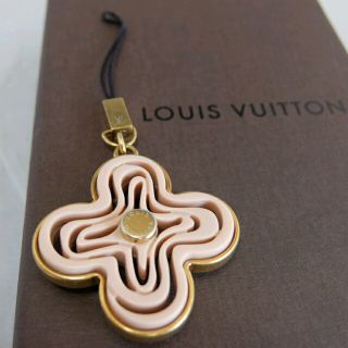 ルイヴィトン(LOUIS VUITTON)のルイヴィトン　ストラップ　ピンク(キーホルダー)