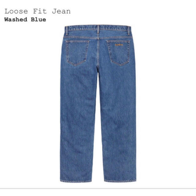 Supreme(シュプリーム)のsupreme loose fit jean 32 ルーズ　フィット　デニム メンズのパンツ(デニム/ジーンズ)の商品写真