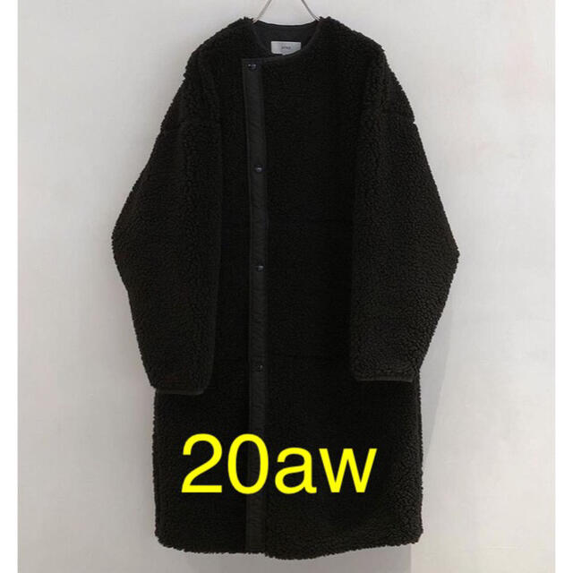 新入荷 ハイク hyke 新品未使用 20aw - HYKE 1 ボアコートブラック ...