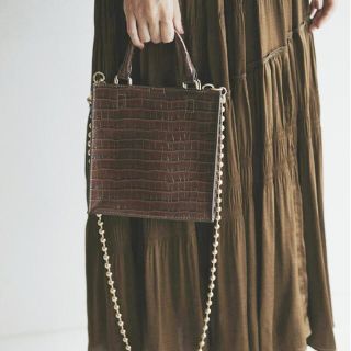 アメリヴィンテージ(Ameri VINTAGE)のameri vintage BALL CHAIN BOX BAG (ハンドバッグ)