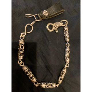 クロムハーツ(Chrome Hearts)のクロムハーツ　ローラーチェーン6リンク1クリップ(ウォレットチェーン)