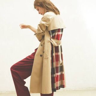 バーバリーブルーレーベル(BURBERRY BLUE LABEL)の新品未使用 ブルーレーベルクレストブリッジ  トレンチコート 38(トレンチコート)