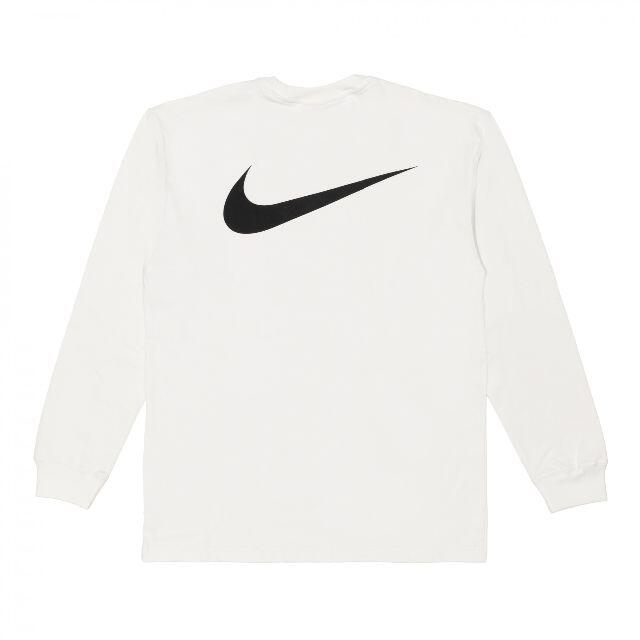 STUSSY(ステューシー)のSTÜSSY  NIKE SS LINK LS TEE - WHITE メンズのトップス(Tシャツ/カットソー(七分/長袖))の商品写真