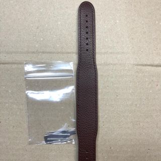 ソニー(SONY)のwena3 brown leather band 22mm WNW-CB2122(レザーベルト)