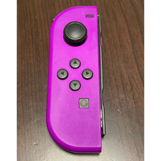 ニンテンドースイッチ(Nintendo Switch)のNo2　美品　ジョイコン　ネオンパープルL(家庭用ゲーム機本体)