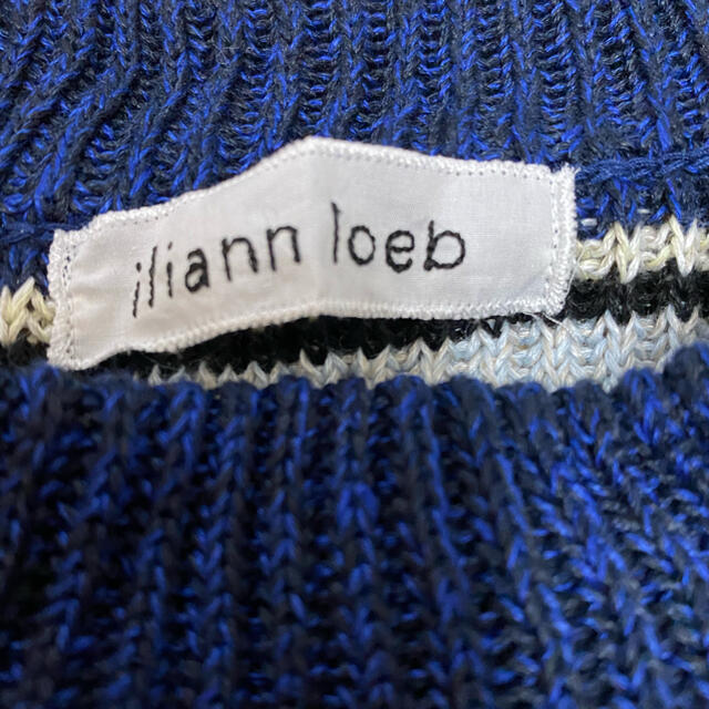 ボーダーニット セーター　ニット　イリアンローヴ　iliann loeb