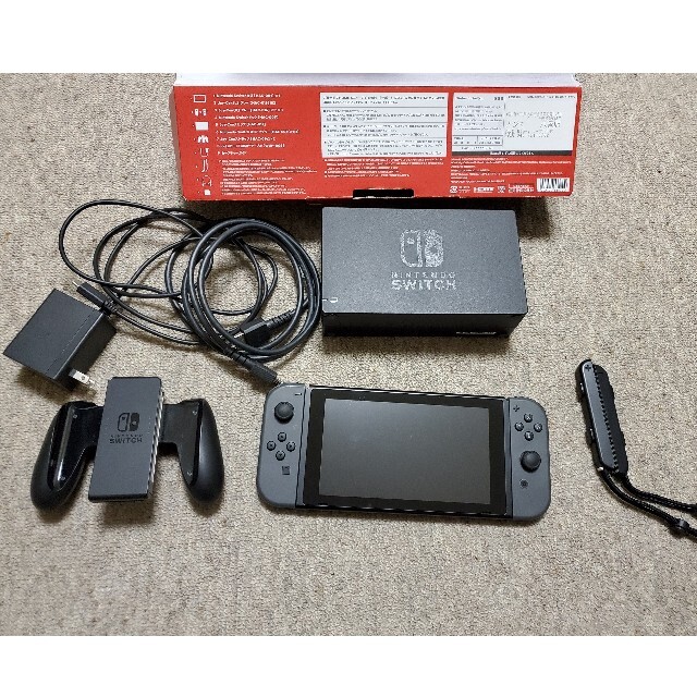 Nintendo Switch JOY-CON グレー 本体  HAC-S-KA