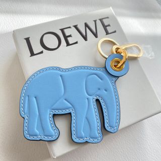LOEWE - ラスト1【新品】LOEWE エレファント レザー キーチャーム