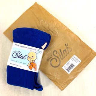 キャラメルベビー&チャイルド(Caramel baby&child )の【新品未使用】SILLY Silas Tights 2-3yロイヤルブルー(靴下/タイツ)