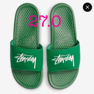 ステューシー(STUSSY)のstussy nike べナッシ 27 ナイキ　ステューシー　サンダル(サンダル)