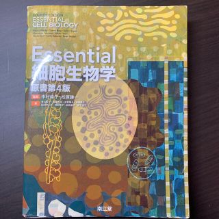 【まゆさん専用】Ｅｓｓｅｎｔｉａｌ細胞生物学 原書第４版(科学/技術)