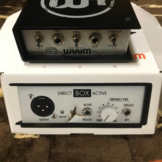 warm audio active direct box di 楽器のレコーディング/PA機器(その他)の商品写真