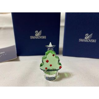 スワロフスキー(SWAROVSKI)のスワロフスキー　クリスマスツリー(置物)