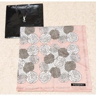 サンローラン(Saint Laurent)の《未使用》大判 YVES SAINT LAURENT ハンカチーフ(ハンカチ)