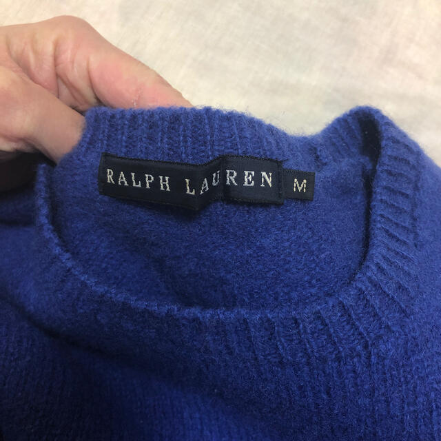 Ralph Lauren(ラルフローレン)のラルフローレン M ブルー ニット レディースのトップス(ニット/セーター)の商品写真