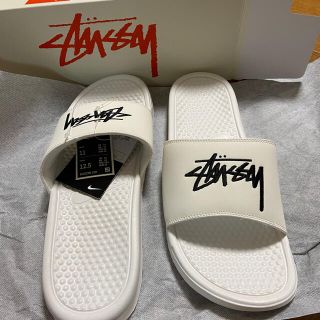 ステューシー(STUSSY)のSTÜSSY / NIKE BENASSI SLIDE - SAIL 29cm(サンダル)