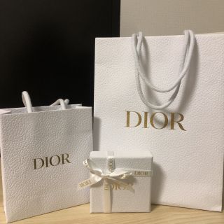 クリスチャンディオール(Christian Dior)のクリスチャンディオール　ショップ袋　ボックス　3点セット(ショップ袋)