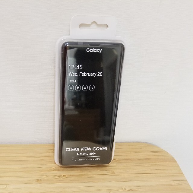 IODATA(アイオーデータ)のGALAXY S10＋用 純正カバー スマホ/家電/カメラのスマホアクセサリー(Androidケース)の商品写真