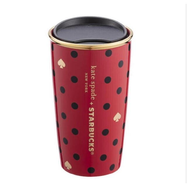 Starbucks Coffee - 海外限定　スターバックス　ケイトスペード　タンブラー　ダブルウォールマグカップ
