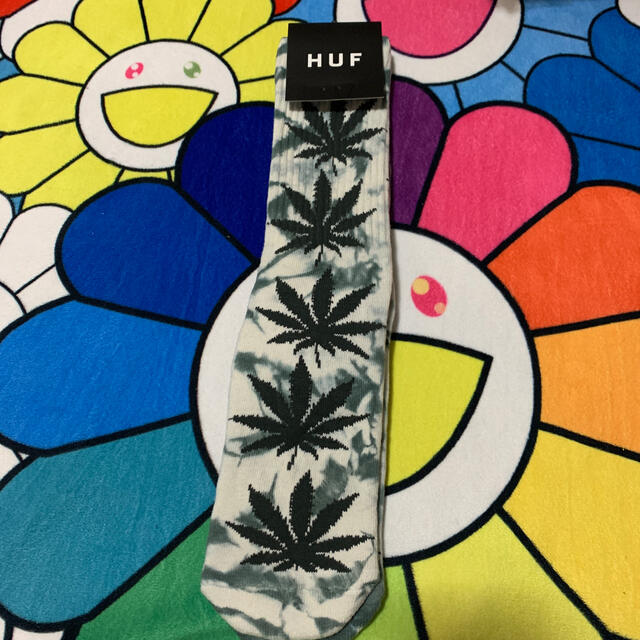 HUF靴下 タイダイ染め　ソックス メンズのレッグウェア(ソックス)の商品写真