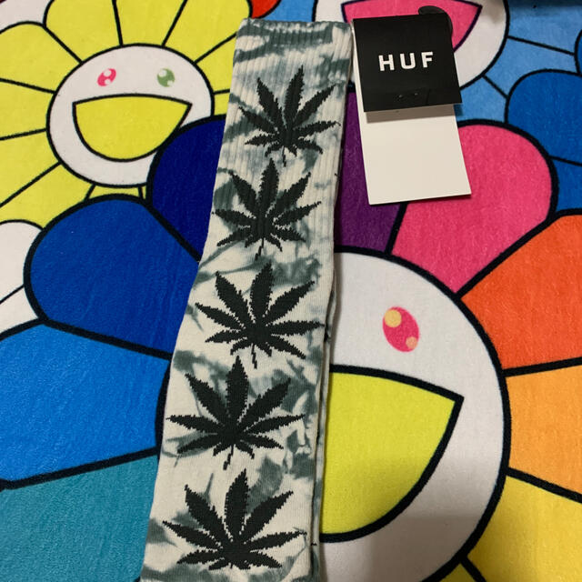 HUF靴下 タイダイ染め　ソックス メンズのレッグウェア(ソックス)の商品写真