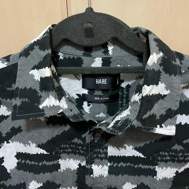 Hare Hare 幾何学 白黒グレー迷彩 長袖 シャツ Mサイズの通販 By Notin S Shop ハレならラクマ Hare Hare 幾何学 白黒グレー迷彩 長袖 シャツ Mサイズの通販 By Notin S Shop ハレならラクマ