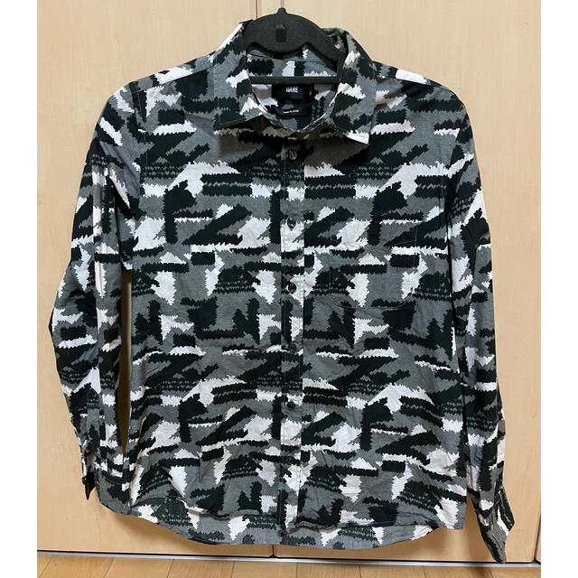 Hare Hare 幾何学 白黒グレー迷彩 長袖 シャツ Mサイズの通販 By Notin S Shop ハレならラクマ Hare Hare 幾何学 白黒グレー迷彩 長袖 シャツ Mサイズの通販 By Notin S Shop ハレならラクマ