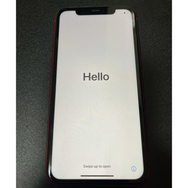 【美品】iPhone 11レッド64GB SIMフリー