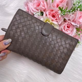 ボッテガヴェネタ(Bottega Veneta)の♡anさん専用♡✨中美品✨Bottega ボッテガ イントレチャート ウォレット(長財布)