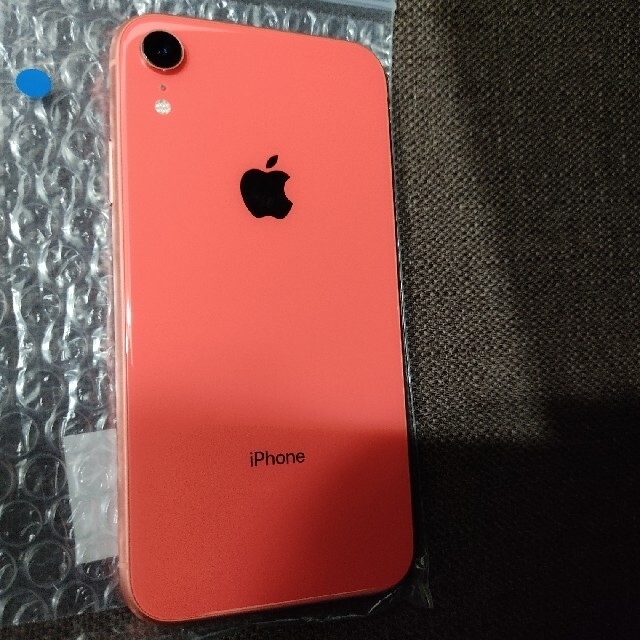 iPhone XR 本体 64GB コーラルsimフリー - スマートフォン本体