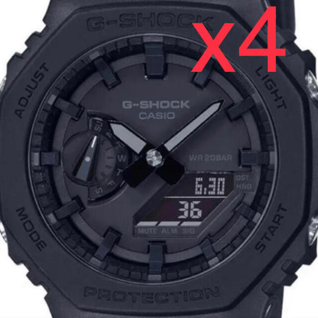 時計★新品未使用★ GA-2100-1A1JF G-SHOCK x4