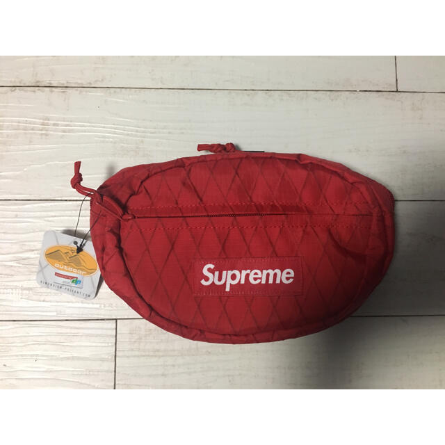 supreme 18fw Waist Bag Red ウエストバッグ