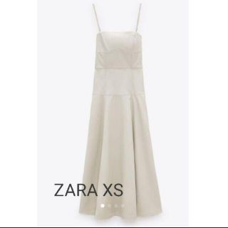 ザラ(ZARA)のZARA レザー風ワンピース(ロングワンピース/マキシワンピース)