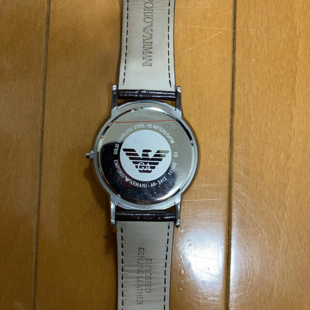 Armani(アルマーニ)のアルマーニ　腕時計　ブラウン メンズの時計(腕時計(アナログ))の商品写真