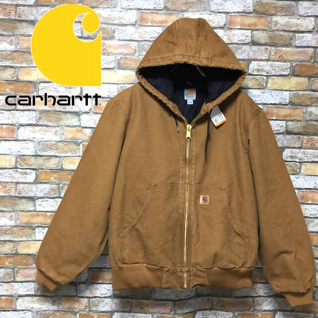 新品未使用 carhartt カーハート アクティブジャケット ウォッシュ加工