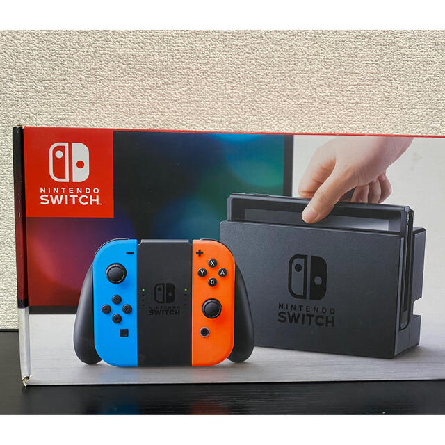 ニンテンドースイッチ本体 ネオンレッドネオンブルー