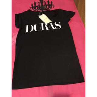 デュラス(DURAS)のタグ付き新品未使用 ロゴTシャツ 人気(Tシャツ(半袖/袖なし))