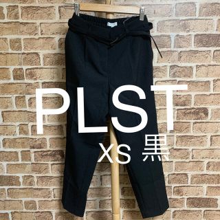 プラステ(PLST)のPLST パンツ　黒　春夏　品番10(カジュアルパンツ)