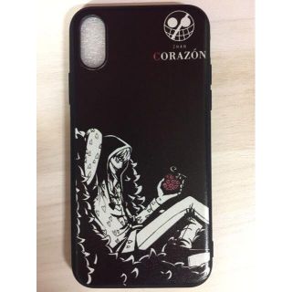 ONE PIECE】コラソン(ロシナンテ)黒背景【iPhone X/XS】の通販 by
