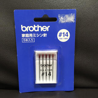 ブラザー(brother)のブラザー　brother 家庭用ミシン針　5本入り#14 HR×1BR(その他)