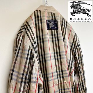 バーバリー(BURBERRY)の【希少】バーバリー Burberry  コート 70s チェック ヴィンテージ(ステンカラーコート)