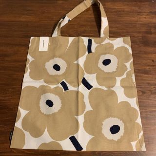 マリメッコ(marimekko)のマリメッコmarimekko トートバッグ　大人気色！ウニッコベージュ新品未使用(トートバッグ)