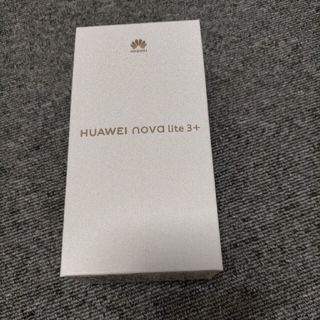 HUAWEI nova lite 3+ ブルー（ タコヤキｚ様専用）(スマートフォン本体)