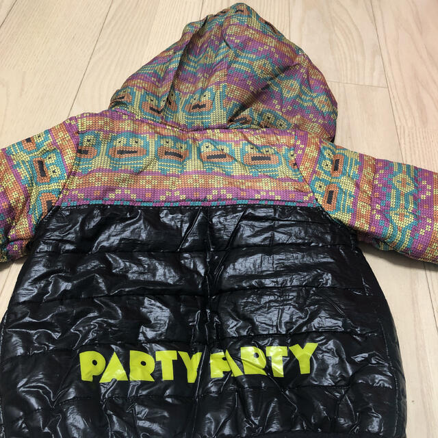 PARTYPARTY(パーティーパーティー)のパーティーパーティー　ダウンジャケット キッズ/ベビー/マタニティのキッズ服男の子用(90cm~)(ジャケット/上着)の商品写真