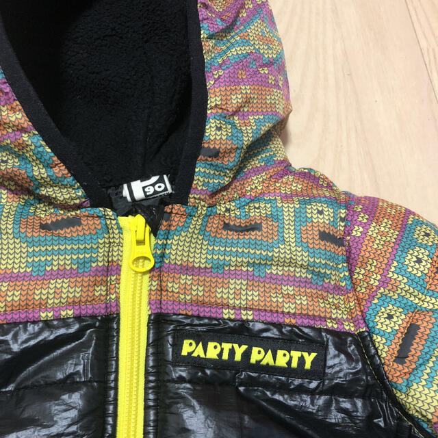 PARTYPARTY(パーティーパーティー)のパーティーパーティー　ダウンジャケット キッズ/ベビー/マタニティのキッズ服男の子用(90cm~)(ジャケット/上着)の商品写真