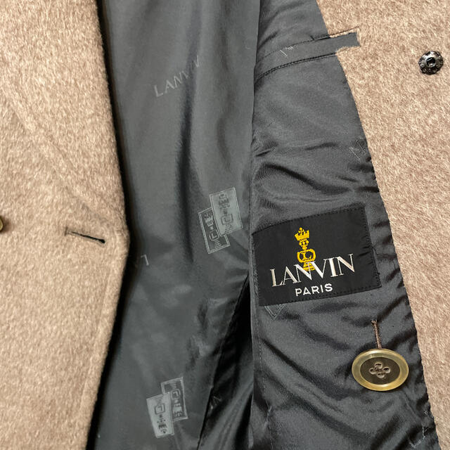 LANVIN(ランバン)のランバン 高級コード　100%ウール メンズのジャケット/アウター(チェスターコート)の商品写真