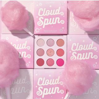 カラーポップ(colourpop)のカラーポップ 9色アイシャドウパレット cloud spun 訳あり(アイシャドウ)