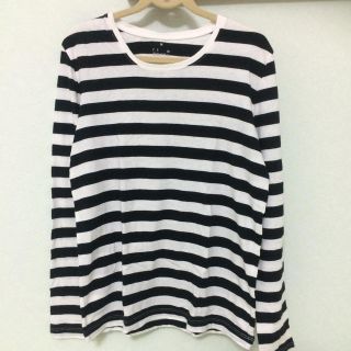 ムジルシリョウヒン(MUJI (無印良品))の無印 ボーダーロンT(Tシャツ(長袖/七分))